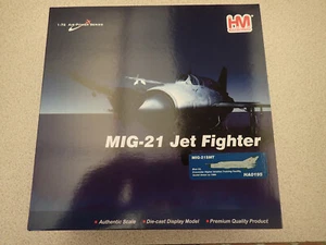 Hobbymaster HA0195 1:72 Mig 21 Blue 22 Krasnodar 1980 Factory Sealed - Picture 1 of 21