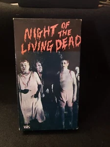 Night of the Living Dead VHS 1984 Good Times Release - Picture 1 of 3