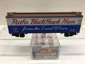 N Scale Micro Trains MTL 049 00 630 Rath's RPRX 208 Wood Ice Reefer - Picture 1 of 4