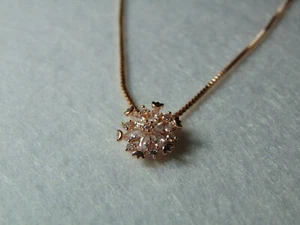 CATENINA DONNA MAGLIA VENEZIANA IN ARGENTO 925 PLACCATO ORO PENDENTE CON ZIRCONI - Foto 1 di 3