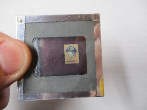 Vintage 1970's Pittsburgh PIrates MLB logo Negative Slide 2 Inches - Picture 1 of 1