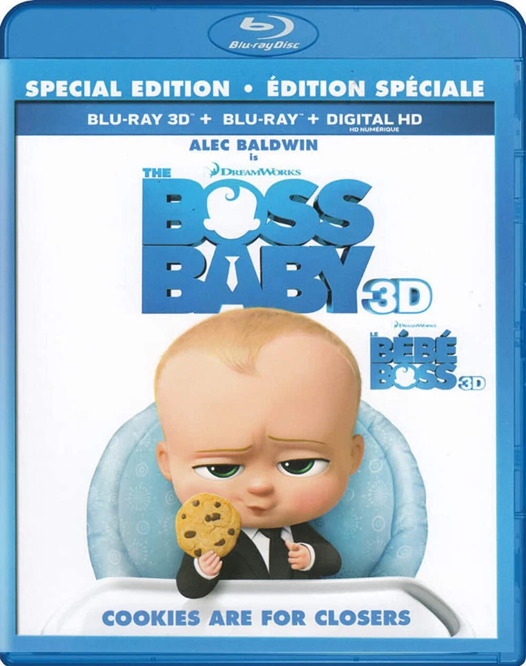 The Boss Baby 3D (Blu-ray 3D / Blu-ray / Digital HD) (Special Edition) (Blu-ray) - Image 1 of 2