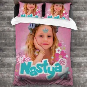 Juego de cama Like Nastya funda nórdica funda de almohada cama moda hogar textil - Imagen 1 de 27