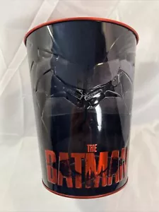 DC The Batman 2021 Cinemark geprägtes Popcorn Metall Dose schwarz/rot - gebraucht - Bild 1 von 5