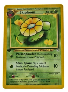 Skiploom 49/111 1st Edition Uncommon Neo Genesis NM With eBay Shipping - Foto 1 di 3