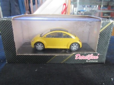 1:43 Detail Cars 1994 Volkswagen VW New Beetle Concept 1 YELLOW - Image 1 of 4