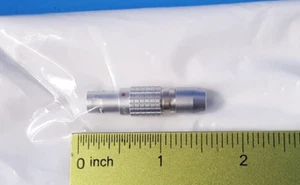 4 Position Circular Connector Plug, Male Pins, FGG.0B.304.CLAD52, LEMO, (1 pc) - Picture 1 of 2