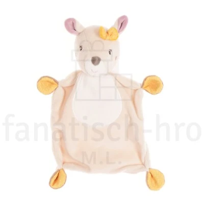 PUSBLU Schmusetuch Rehkitz beige Kuscheltuch Schnuffeltuch Spieltier Reh DM