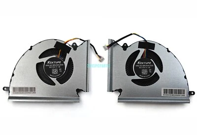 New MSI GE76 Raider 10UE GP76 Leopard 11UE MS-17K3 MS-17K2 CPU & GPU Cooling Fan - Image 1 of 2