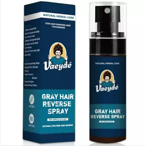 Spray Suero Inverso Cabello Gris Natural, Polygonum Multiflorum Restaurar Color de Cabello - Imagen 1 de 12