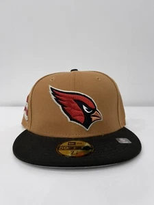 Arizona Cardinals NFL New Era Hat Club Side Patch Fitted Bronze Cap 7 3/8 - Picture 1 of 4