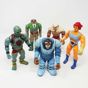 LOTE DE FIGURAS THUNDERCATS VINTAGE 1985 AÑOS 80 LION-O MUMM-RA MONKIAN MUÑECO DE NIEVE TUSKA - Imagen 1 de 8