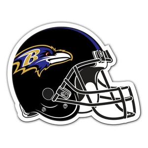 NFL Baltimore Ravens 12 inch Auto Magnet Helmet Shaped by Fremont Die - Picture 1 of 2