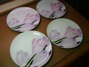 FOUR MIKASA VOGUE L1052 SMALL PLATES - Picture 1 of 2