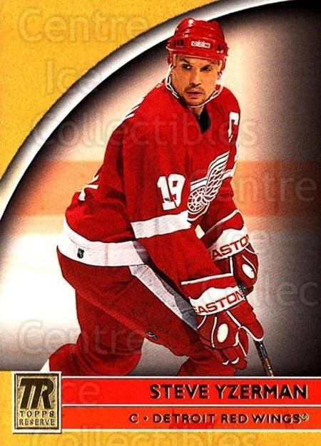 2001-02 Topps Reserve #6 Steve Yzerman - Image 1 of 1