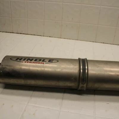 01-02 SILENCIADOR TUBO ESCAPE TRASERO SUZUKI GSXR750 LATA DESLIZABLE BB402 Foto 1 de 4