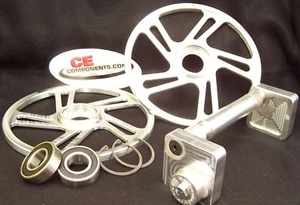 9" BIG IDLER WHEEL KIT Skidoo / Arctic Cat / Polaris / Yamaha - Picture 1 of 1