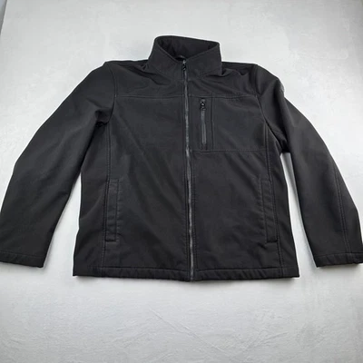 Calvin Klein Mens Infinate Stretch Softshell Jacket Full Zip Mock Neck Large L - Image 1 of 4