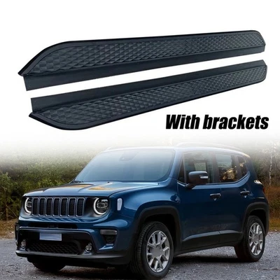 2 piezas estriberas aptas para Jeep Renegade 2015-2026 barras Nerf escalón lateral Foto 1 de 4