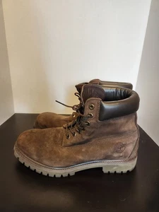 Timberland 1973 scarponi da trekking uomo taglia 10,5M pelle marrone ricamati 34049 - Foto 1 di 12