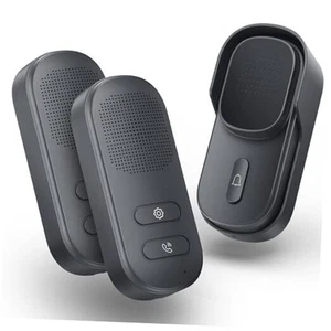 Hands Free Wireless Intercom Doorbell for Home Classroom, Two Way - Picture 1 of 7