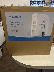 Sistema de ósmosis inversa Waterdrop G3P600, certificado NSF/ANSI 58 y 372, 600 GPD - Imagen 1 de 4