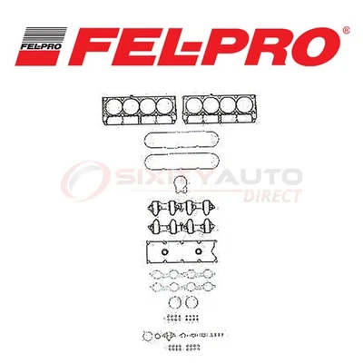Fel Pro Cylinder Head Gasket Set for 2001 Chevrolet Silverado 3500 6.0L V8 - eg Foto 1 de 4