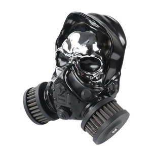 Skull Air Cleaner Filter For Street Glide Road Glide Fat Boy Street Bob 2018-23 - Picture 1 of 7