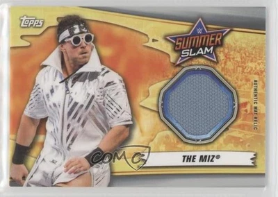 2019 Topps WWE Summerslam Mat Relics Silver /25 The Miz #MR-TM - Image 1 of 2