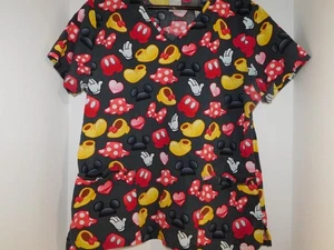 Disney - Mickey und Minnie Mouse Kleiderschrank Peeling Top Gr. Medium - V-Ausschnitt - Bild 1 von 5