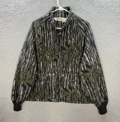 Vintage Sports Afield By Walls Jacket Mens Large Camouflage Polar Tuff 90s Mens - Image 1 of 4