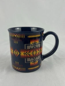 Pendleton Woolen Mills Chief Joseph Blue Southwestern 12oz Coffee Tea Mug EUC - Picture 1 of 7