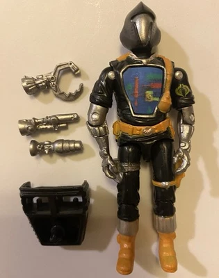 Black Major BAT 100% Completo GI Joe Cobra Bats Trooper 1986 ESTILO G.I. Joe Foto 1 de 2