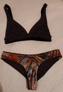 Imsy Surf Bikini Set Top & Cheeky Bottom  Reversible No Ties - Picture 1 of 22