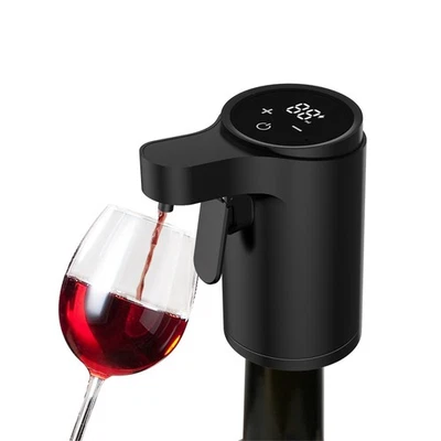 Decantador de vino eléctrico automático con aireador dispensador digital de botellas de alcohol Foto 1 de 4