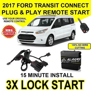 2017 Ford Transit Connect Remote Start Plug and Play Easy Install 3X Lock FO1C - Picture 1 of 2