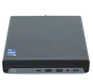 HP Elite Book 600 G9 Intel i5 12th Gen 8GB RAM 256 SSD Windows 11 Tiny PC NEW - Picture 1 of 5