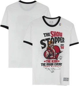 Shawn Michaels WWE Signed The Show Stopper White Ringer T-Shirt - Picture 1 of 4