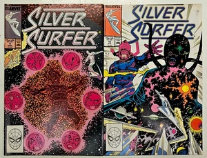 Copper Age Marvel Comics Silver Surfer 2 Key Issues 9 1 0 High Grade FN - Picture 1 of 1
