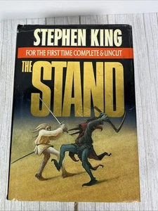 1990 The Stand by Stephen King Complete & Uncut HCDJ. Limited 1st Edition ✅ - Picture 1 of 5