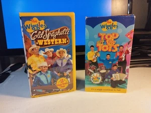 The Wiggles - Cold Spaghetti Western & Top of The Tots VHS Lot - Bild 1 von 7