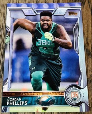 2015 Topps Jordan Phillips #478 Rookie RC - Image 1 of 2