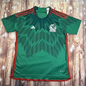Camiseta de fútbol Adidas México calce ajustado talla mediana - Imagen 1 de 14