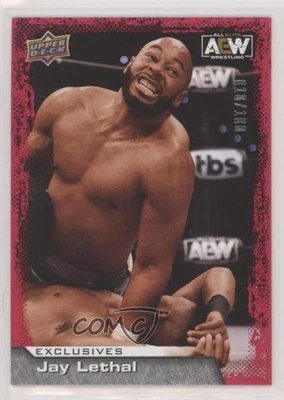 2022 Upper Deck AEW All Elite Wrestling Exclusives /100 Jay Lethal #32 Rookie RC - Image 1 of 2