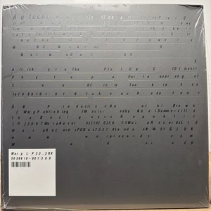 Autechre - Quaristice Limited Edition 4 x LP Black Vinyl WARP RECORDS Used - Picture 1 of 5