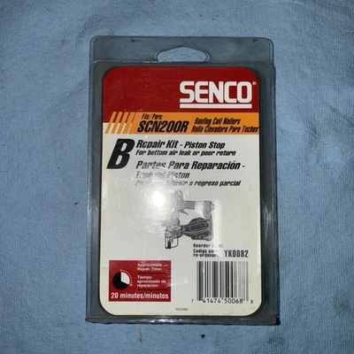 SENCO SCN200R Roofing Coil Nailer Piston Stop Repair Kit bottom air leak YK0082 - Image 1 of 2