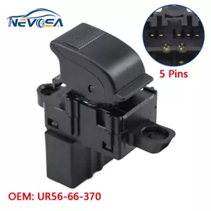 Black Window Control Switch UR56-66-370 For Ford Ranger For Mazda BT50 - Picture 1 of 6