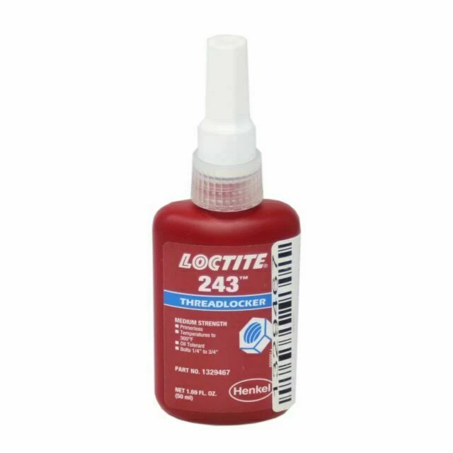Loctite 243 Primerless Threadlocker - 1329467