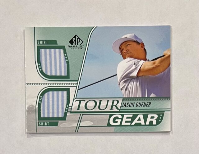 2021 SP Game Used Tour Gear Quad Tag Relic Pat Perez JB Holmes Dufner  Molinari 3