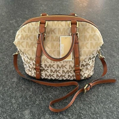 BOLSO CARTERA NUEVO CON ETIQUETAS MICHAEL KORS BEDFORD CINTURÓN MD Foto 1 de 4